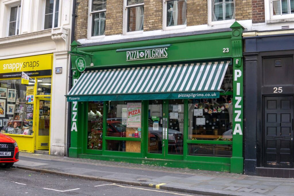 beste pizza's Londen