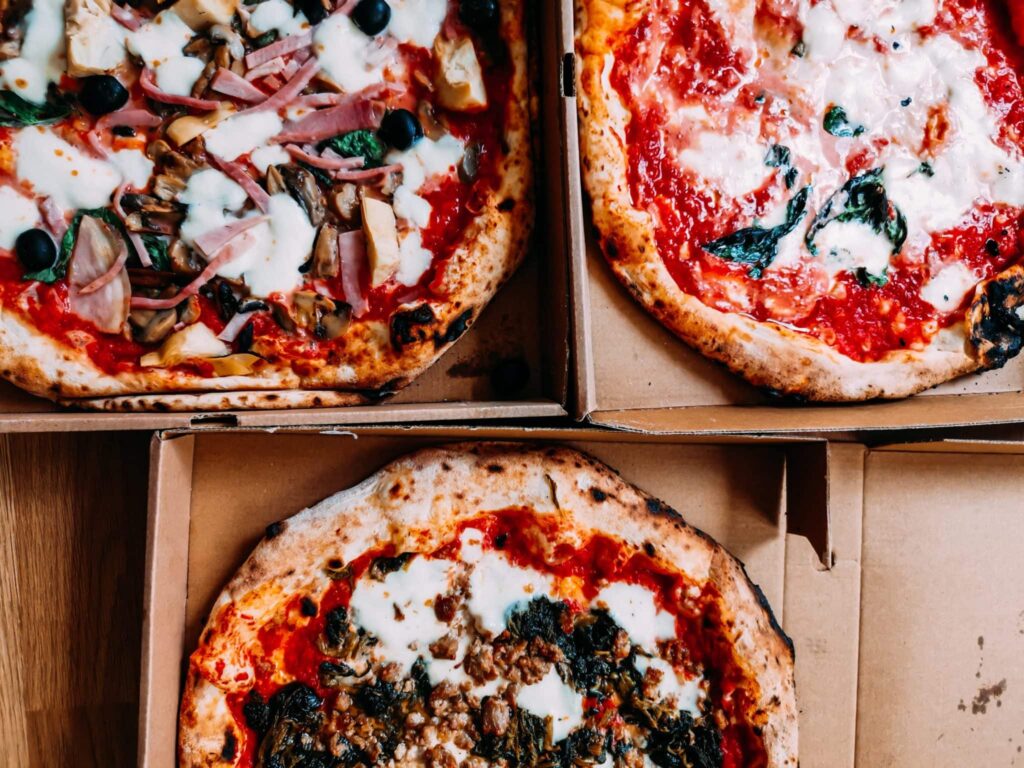 beste pizza's Londen