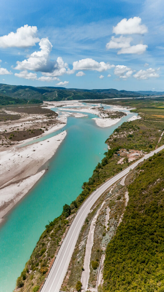 reisroute door Albanië