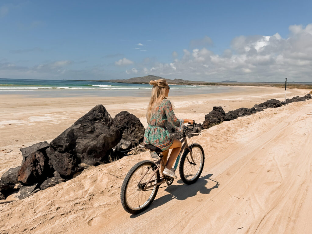 fietsen op Isla Isabela