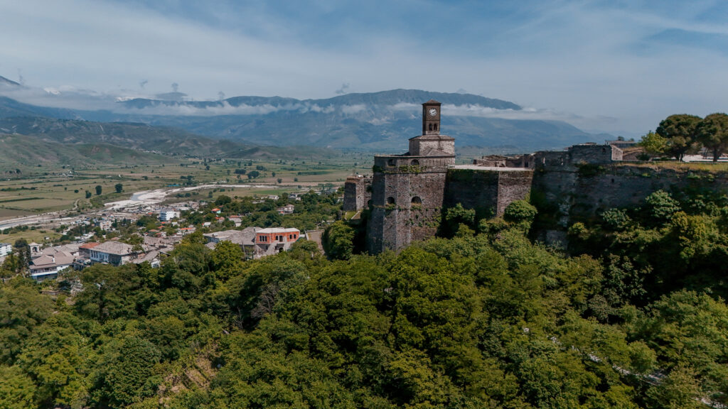 Gjirokastër kasteel, Albanië