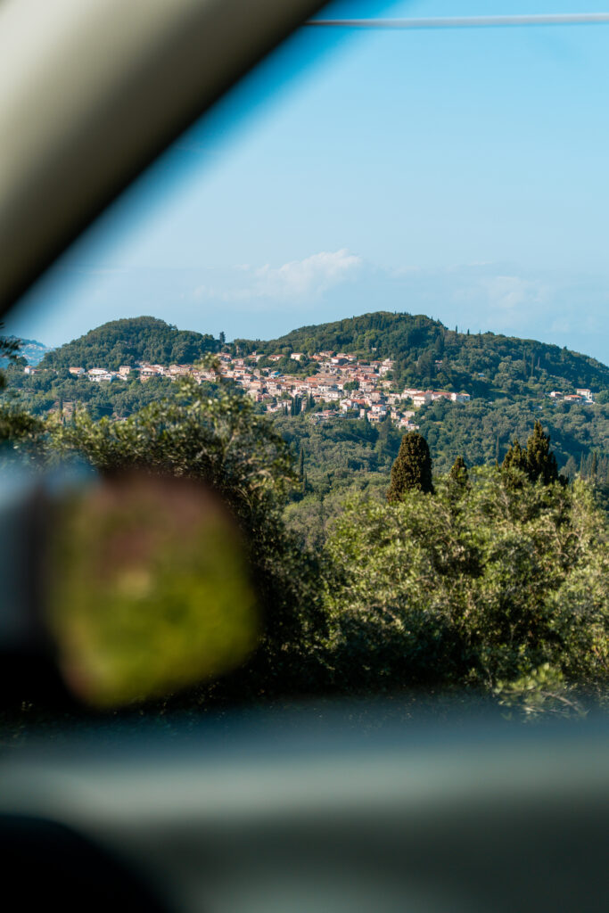 auto huur tips Corfu