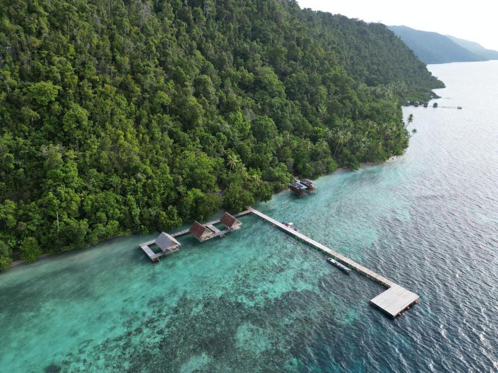 accommodaties op Mansuar in Raja Ampat